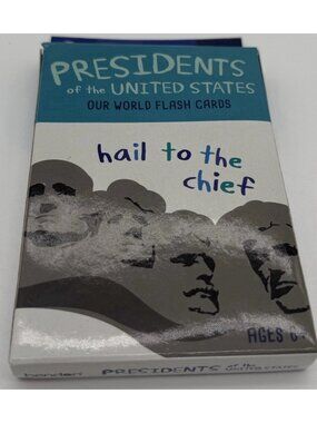 36 Presidents Of The United States Flascards Benton